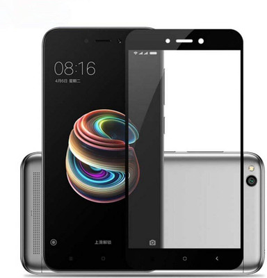 NaturalBuy Edge To Edge Tempered Glass for Redmi Go-Premium Tempered Glass Screen Protector Slim 9H Hard 2.5D with Full Installation Kit(Pack of 1)