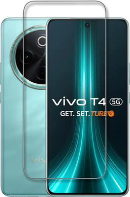 INFINITYWORLD Edge To Edge Tempered Glass for Vivo T4 5G(Pack of 1)