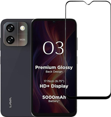 SRT Edge To Edge Tempered Glass for Lava Yuva Star 4G(Pack of 1)