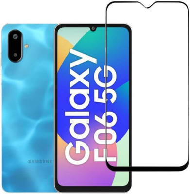 Kartuce Edge To Edge Tempered Glass for Samsung Galaxy F06 5G, Samsung Galaxy M06 5G(Pack of 1)