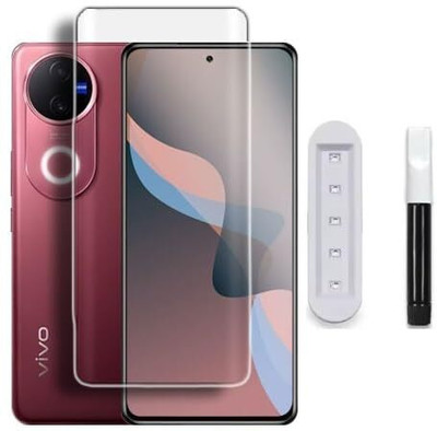 welldesign Edge To Edge Tempered Glass for Vivo V50e 5G, Vivo V50e(Pack of 1)