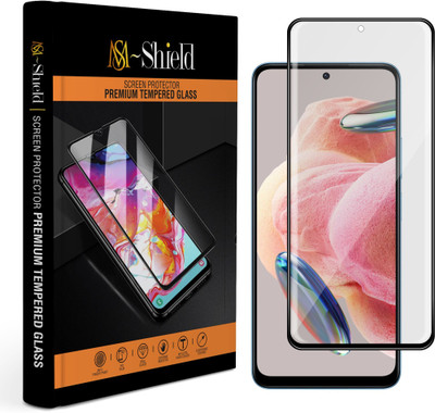 MS-Shield Edge To Edge Tempered Glass for Redmi Note 12 4G(Pack of 1)