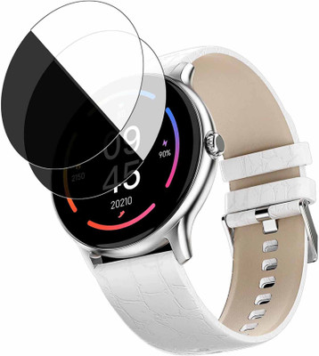 daffin Edge To Edge Tempered Glass for Fire-Boltt Phoenix Classic(Pack of 2)