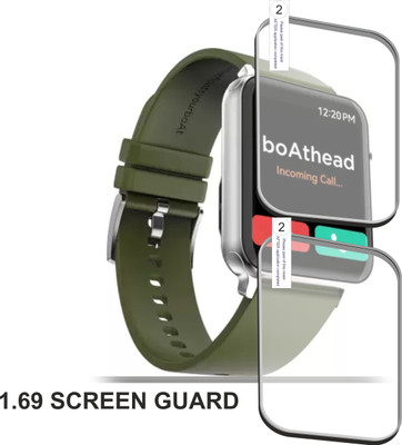 JSGROWITTECH Edge To Edge Tempered Glass for Boat Storm Call 1.69,SCREEN GUARD(Pack of 2)