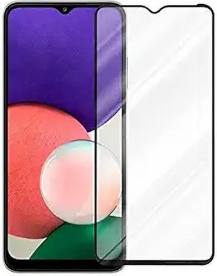 DRYLBEET CASE Edge To Edge Tempered Glass for Samsung galaxy A31(Pack of 1)