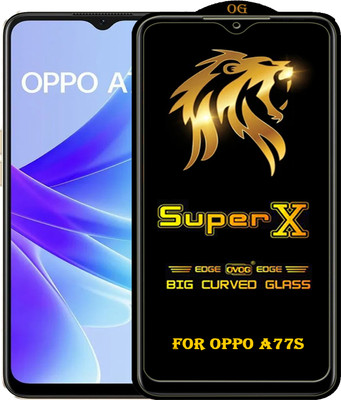 PFOAM Edge To Edge Tempered Glass for OPPO A77S(Pack of 1)