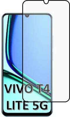 NEXZONE Edge To Edge Tempered Glass for Vivo T4 Lite 5G(Pack of 1)