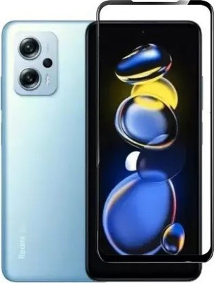 LIKEDESIGN Edge To Edge Tempered Glass for Xiaomi Redmi K50i 5G, Redmi K50i 5G(Pack of 1)