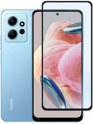Bulkwala Edge To Edge Tempered Glass for Screen Protector Tempered Glass Compatible For Redmi Note 12R, Screen Protector Tempered Glass Compatible For Redmi Note 12R With Edge To Edge Coverage and With Easy Installation Kit(Pack of 1)