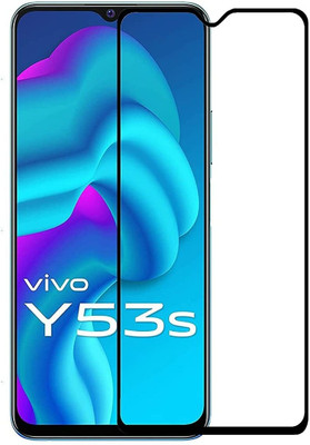 EITANSHA CREATION Edge To Edge Tempered Glass for Vivo Y53s(Pack of 1)