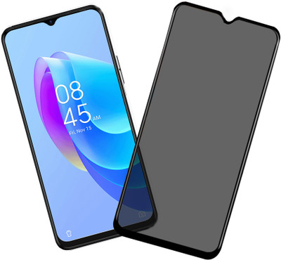 HUPSHY Edge To Edge Tempered Glass for Tecno Spark 9T(Pack of 1)