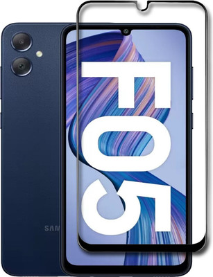 INFINITYWORLD Edge To Edge Tempered Glass for Samsung Galaxy F05(Pack of 1)
