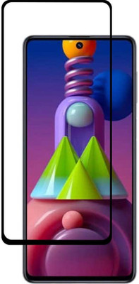 DMJHP Edge To Edge Tempered Glass for Samsung Galaxy M52 5G(Pack of 1)