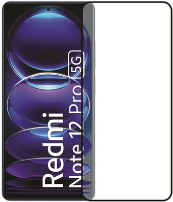 GLOBAL NOMAD Edge To Edge Tempered Glass for REDMI Note 12 Pro 5G(Pack of 1)