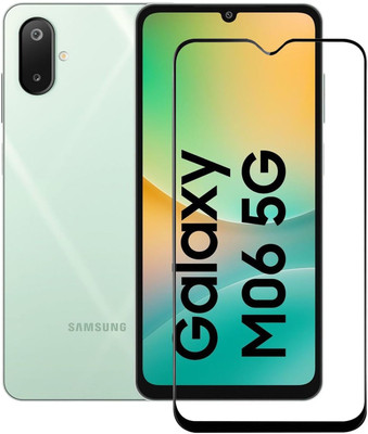 LIKEDESIGN Edge To Edge Tempered Glass for SAMSUNG M06 5G, Samsung Galaxy M06 5G(Pack of 1)