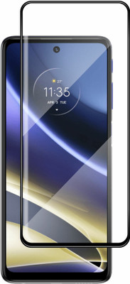 KLAH Edge To Edge Tempered Glass for Motorola G51 5G(Pack of 1)