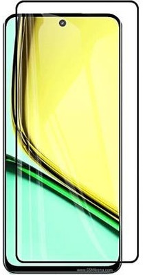 BRENZZ Edge To Edge Tempered Glass for Realme C67 5G, realme C67 5G(Pack of 1)