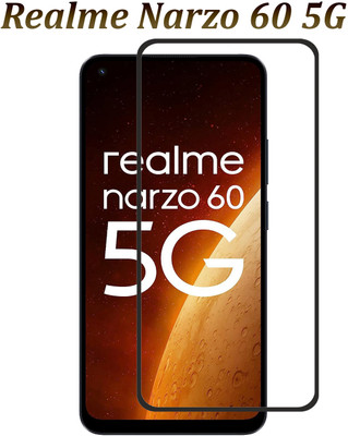 NKCASE Edge To Edge Tempered Glass for Realme Narzo 60 5G(Pack of 1)
