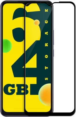 RCHJV Edge To Edge Tempered Glass for Infinix Smart 6(Pack of 1)