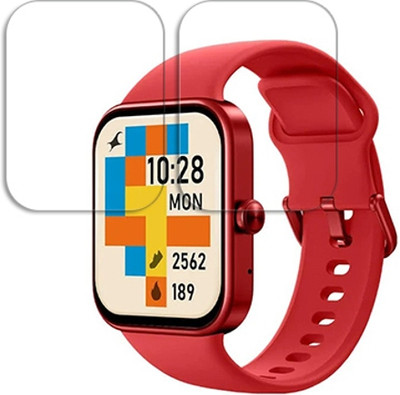 MUTAALI Tempered Glass Guard for Fastrack 38072AP04 Watch for Men smart watch(Pack of 2)