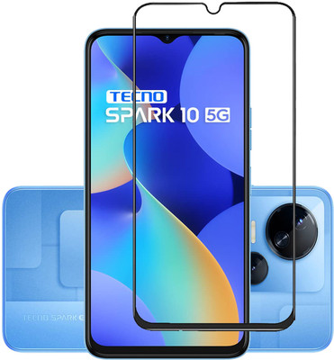 INFINITYWORLD Edge To Edge Tempered Glass for Tecno Spark 10 5G(Pack of 1)