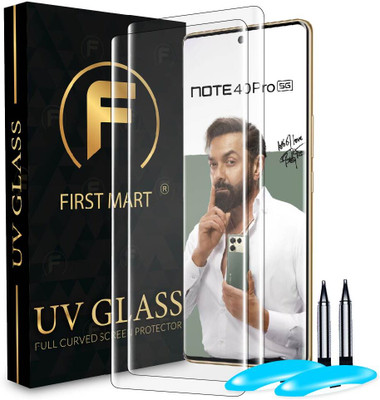 FIRST MART Edge To Edge Tempered Glass for Infinix Note 40 Pro 5G, Infinix Note 40 Pro, Infinix Note 40 Pro Plus 5G, Infinix Note 40 Pro Plus, Infinix Note 40 Pro + 5G, Infinix Note 40 Pro +(Pack of 2)
