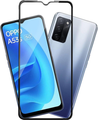 HUPSHY Edge To Edge Tempered Glass for Oppo A53s 5G(Pack of 1)