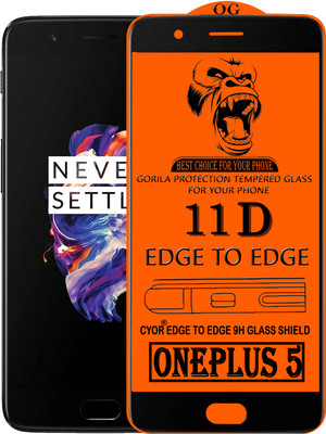 CYOR Edge To Edge Tempered Glass for OnePlus 5(Pack of 1)