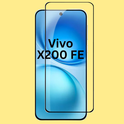 GORILLA FIVE Edge To Edge Tempered Glass for Vivo X200 FE 5G(Pack of 1)
