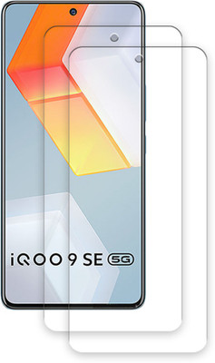 ARBAN Edge To Edge Tempered Glass for iQOO 9 TEMPERED GUARD FRONTP2(Pack of 2)