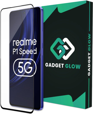 Gadget Glow Edge To Edge Tempered Glass for Realme P1 Speed 5G, Realme P1 Speed, P1 Speed 5G(Pack of 1)
