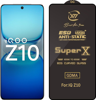 GDMA Edge To Edge Tempered Glass for IQOO Z10(Pack of 1)
