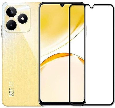 royal eshop 15 Edge To Edge Tempered Glass for Realme Narzo N53(Pack of 1)