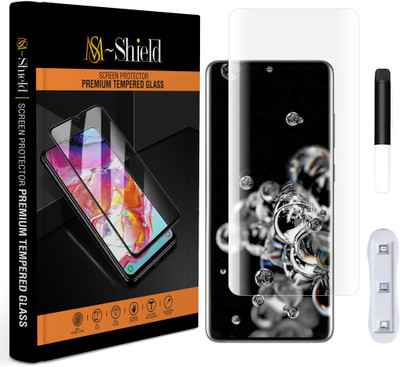 MS-Shield Edge To Edge Tempered Glass for Samsung Galaxy S20 Ultra 5G(Pack of 1)