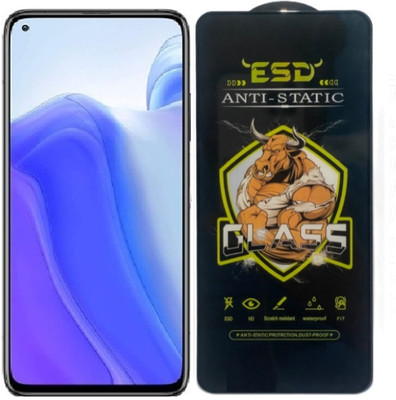 Resolute Edge To Edge Tempered Glass for Mi 10T, ESD Tempered Glass, ESD Screen Protector, Anti Static, Screen Protector(Pack of 1)