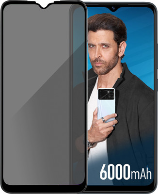 HUPSHY Edge To Edge Tempered Glass for itel P40(Pack of 1)