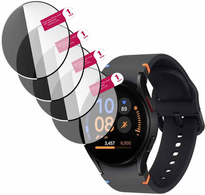 HIDEOUS Edge To Edge Tempered Glass for Samsung Galaxy Watch FE(Pack of 4)