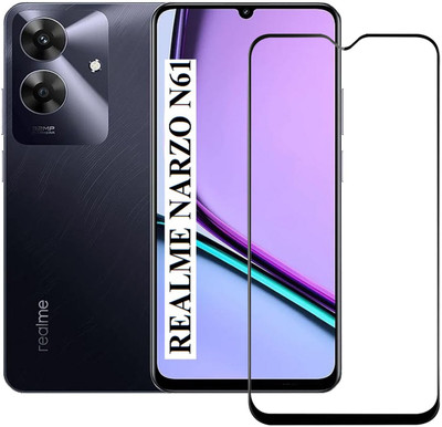 Flipkart SmartBuy Edge To Edge Tempered Glass for Realme Narzo N61, realme Narzo N61(Pack of 1)