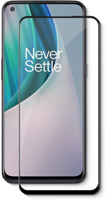9H Edge To Edge Tempered Glass for Oneplus Nord 2T, Nord 2 ,Nord 2 X PAC-Man Edition-Advanced HD+ Screen 9H Protector with Easy Installation(Pack of 1)