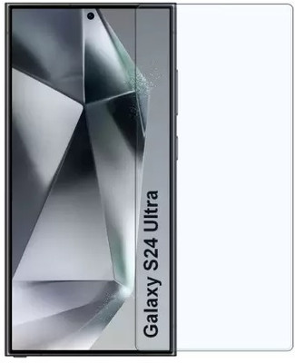 RUNEECH Edge To Edge Tempered Glass for SAMSUNG S24 ULTRA 5G, Samsung Galaxy S24 Ultra 5g Edge to Edge Uv tempered Glass(Pack of 1)