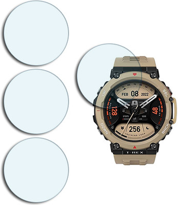 ARBAN Edge To Edge Tempered Glass for Amazfit T-Rex 2(Pack of 4)