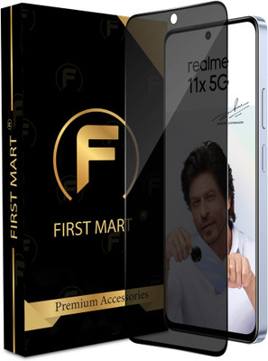 FIRST MART Edge To Edge Tempered Glass for Realme 11X 5G, Realme 11 5G, OnePlus Nord CE 3 5G, Nord CE 3 Lite 5G, Privacy Anti Spy Glass(Pack of 1)