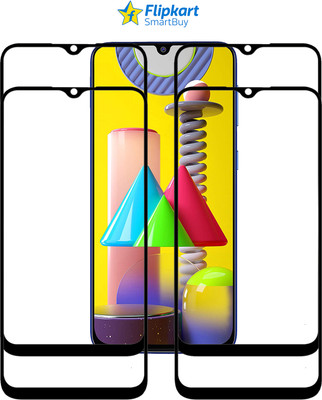 Flipkart SmartBuy Edge To Edge Tempered Glass for SAMSUNG M31(Pack of 4)