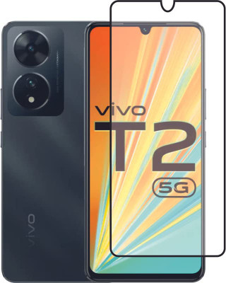 HQ Protection Edge To Edge Tempered Glass for Vivo T2 5G(Pack of 1)