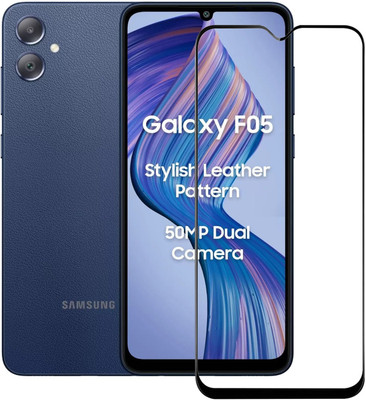 AKSHUD Edge To Edge Tempered Glass for SAMSUNG Galaxy F05(Pack of 1)