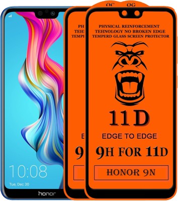 Xester Edge To Edge Tempered Glass for Honor 9N(Pack of 2)