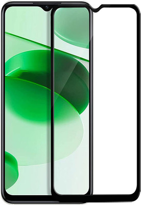 RPSGT Edge To Edge Tempered Glass for Realme C35(Pack of 1)