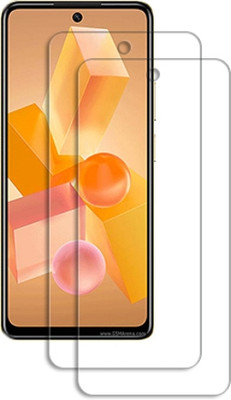 ARBAN Edge To Edge Tempered Glass for Infinix Hot 40 Pro TEMPERED GUARD FRONTP2(Pack of 2)