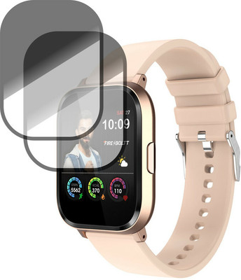 RapTag Edge To Edge Tempered Glass for L0I Fire Boltt Ninja 2 Smartwatch(Pack of 2)