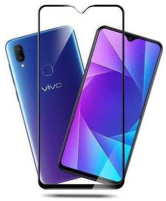 SM Styles Edge To Edge Tempered Glass for Vivo Y91(Pack of 1)